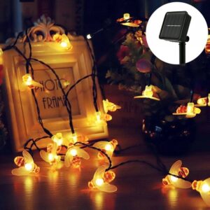 Girlanda Solarna PSZCZÓŁKI Led Świecące Lampki