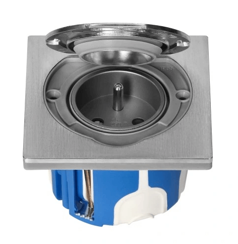 Gniazdo Podłogowe Pojedyncze Puszka