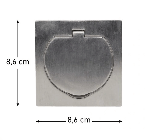 Gniazdo Podłogowe Pojedyncze Puszka - obrazek 4