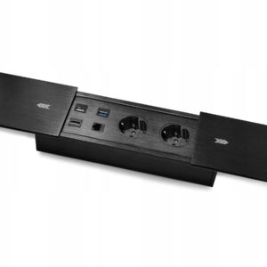 Gniazdo blatowe zasuwane USB, HDMI, RJ-45