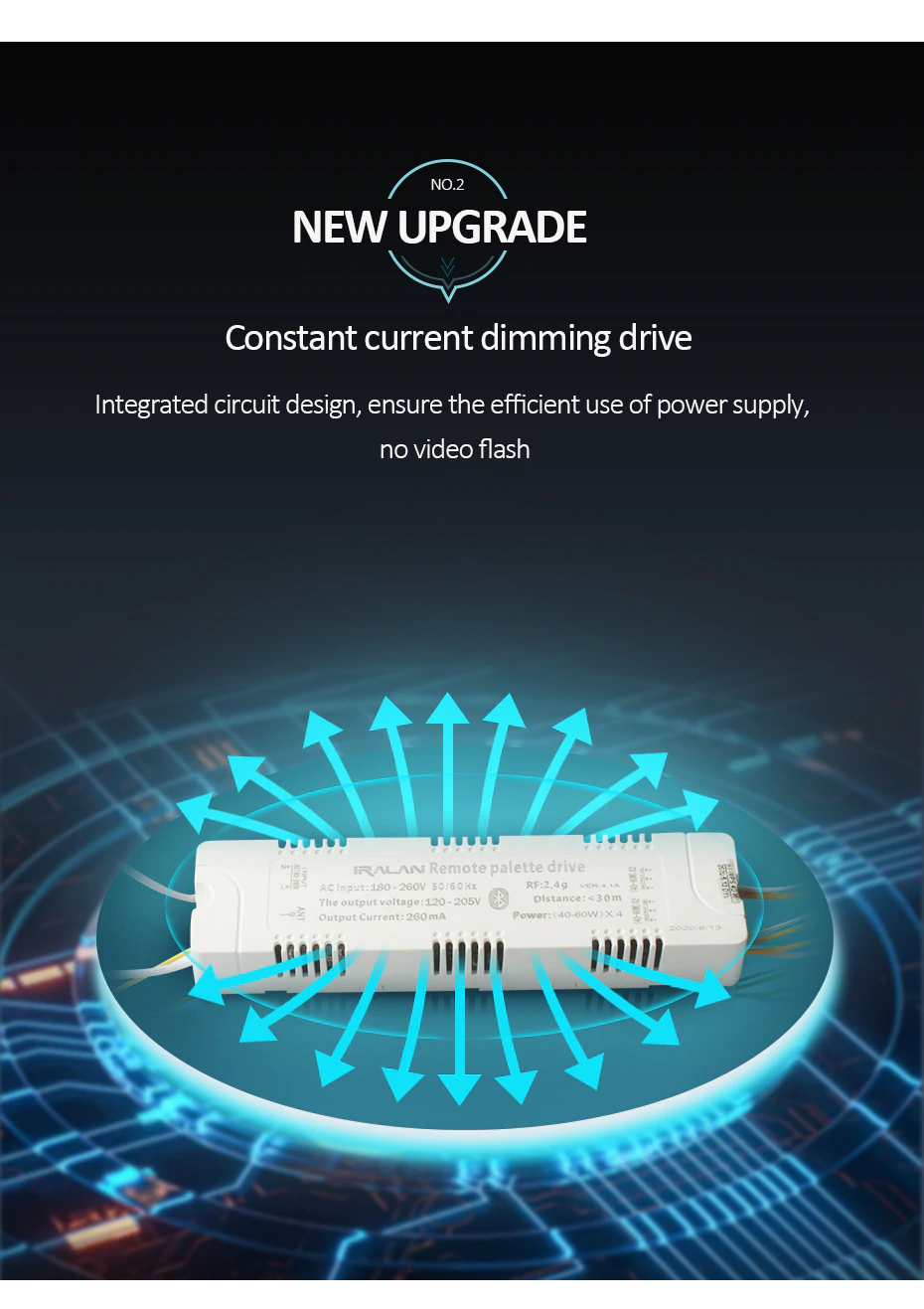 Geometryczna lampa sufitowa 4+4/8 75W sufitowa - obrazek 8