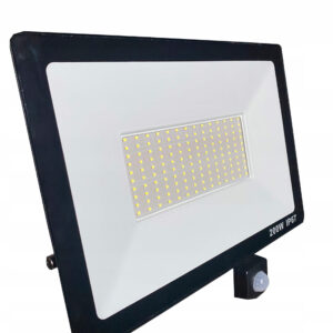 Halogen Lampa LED 200W Z Czujnikiem Ruchu