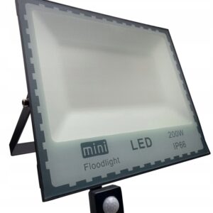 Naświetlacz Lampa LED 200W Z Czujnikiem Ruchu