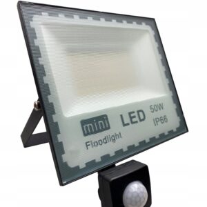 Naświetlacz Lampa LED 50W Z Czujnikiem Ruchu