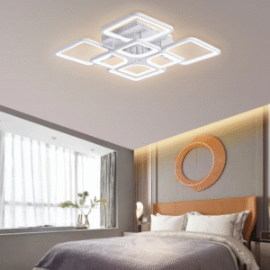 Geometryczna lampa sufitowa 4+4/8 75W sufitowa