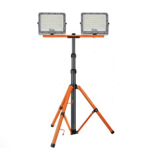 Halogen Budowlany 2x100W LED Statyw