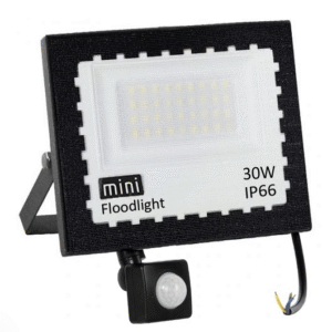 Halogen LED 30W Slim Czujnik Ruchu