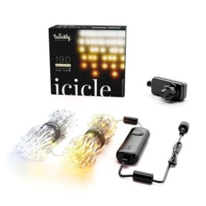 Inteligentne Lampki Twinkly Icicle 190 LED AWW