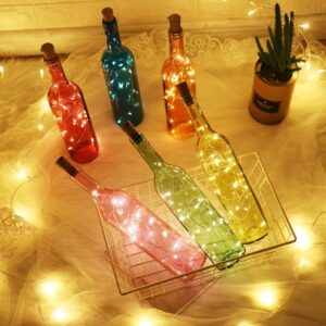 Korek Girlanda Lampki Solarne OGRODOWE MIKRO LED