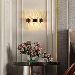 Kryształowa Lampa Ścienna Glamour Copel