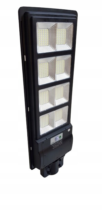 Lampa Latarnia ULICZNA 360W Solar Led + Uchwyt + Pilot - obrazek 3