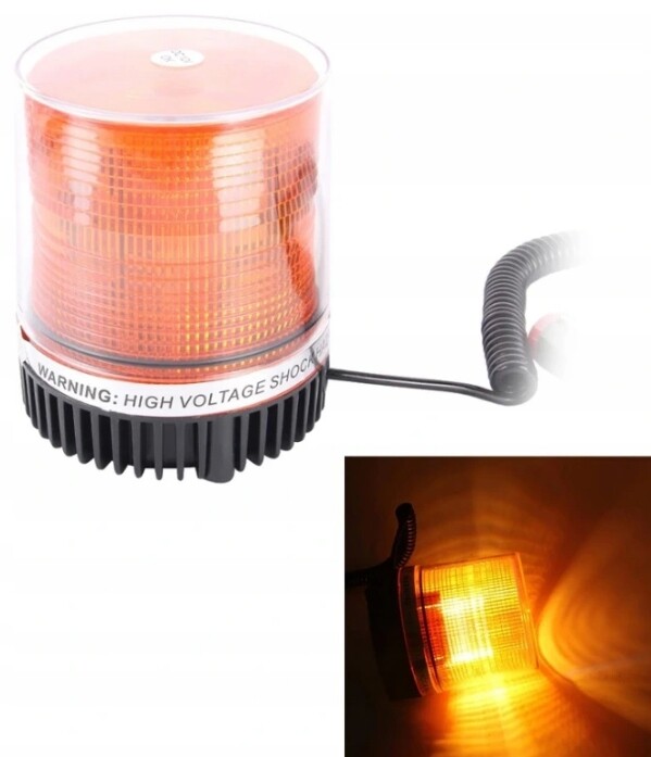 Lampa Ostrzegawcza Stroboskop Kogut LED 12-24V - obrazek 4