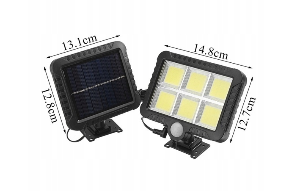 Lampa + Solar 120 Led - obrazek 3