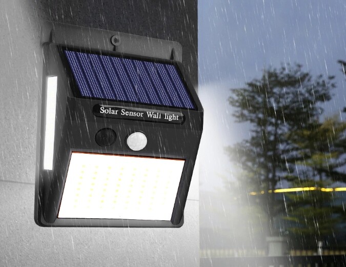 Lampa Solarna 100 Led z czujnikiem ruchu i zmierzchu - obrazek 3