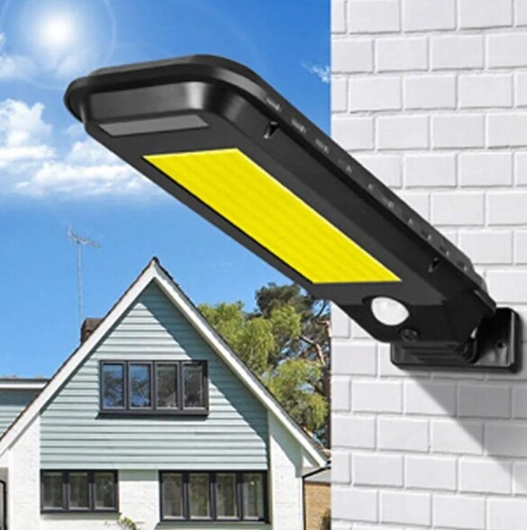 Lampa Latarnia Solar 100 Led z czujnikiem ruchu - obrazek 2