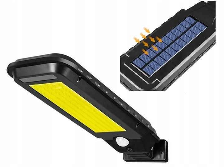 Lampa Latarnia Solar 100 Led z czujnikiem ruchu