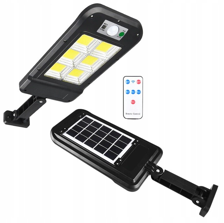 Lampa Latarnia Solar 120 Led + Pilot