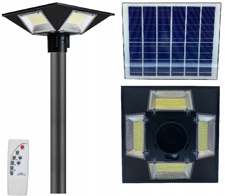 Latarnia Solarna 150W Led + Pilot, Lampa
