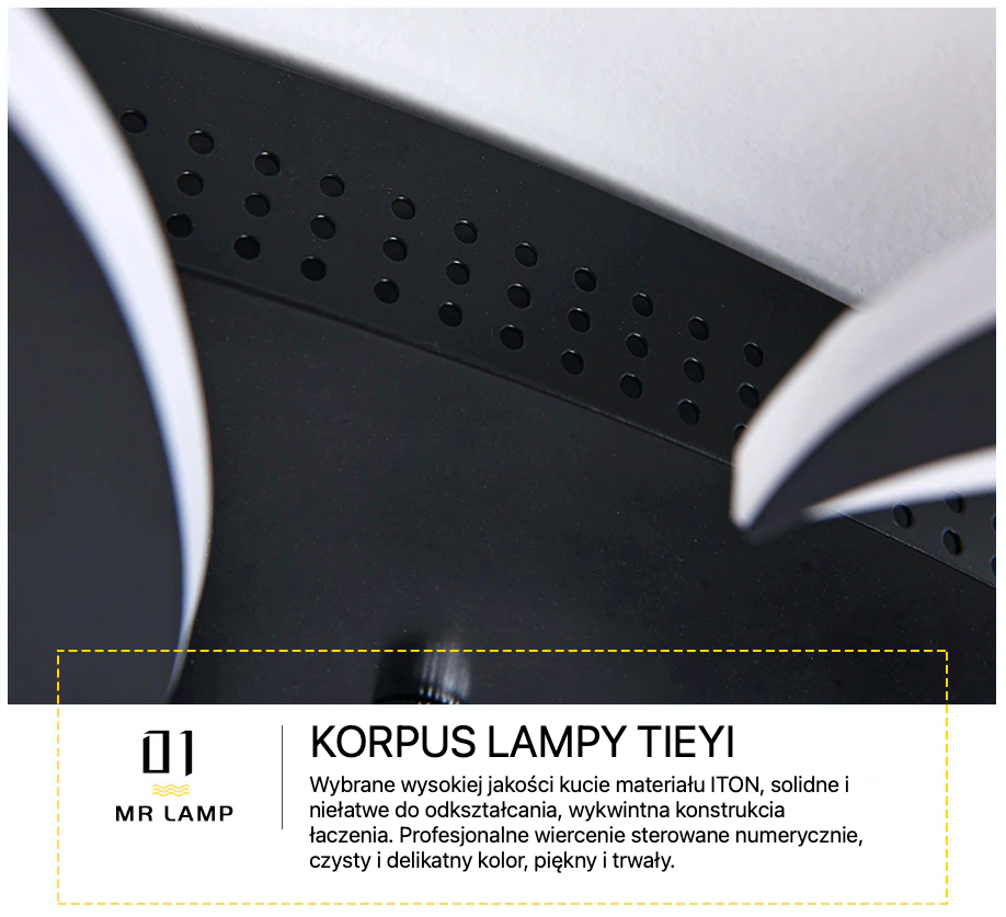 Plafon Kwiat LOTOS Lampa 18 led sufitowy bluetooth Pilot - obrazek 5