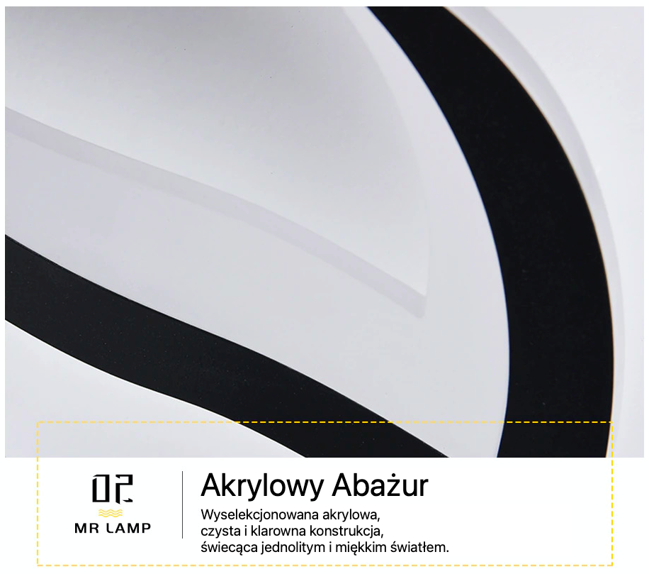 Plafon Kwiat LOTOS Lampa 18 led sufitowy bluetooth Pilot - obrazek 6