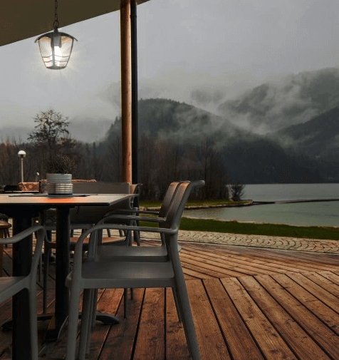 Lampa Do Ogrodu Wisząca E27 - obrazek 3