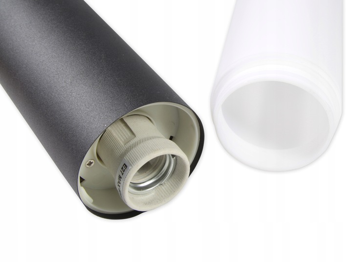 Lampa LED Ogrodowa E27 słupek z GNIAZDEM 230V 65cm okrągła - obrazek 4