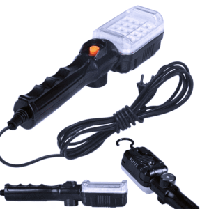 Lampa LED Warsztatowa 12W Hak Magnes