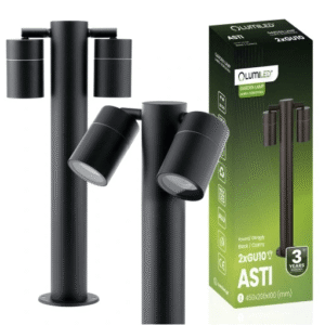 Lampa Ogrodowa LED 2xGU10 45cm