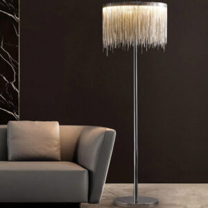 Luksusowa Lampa Podgłogowa Endon Zelma Art Deco