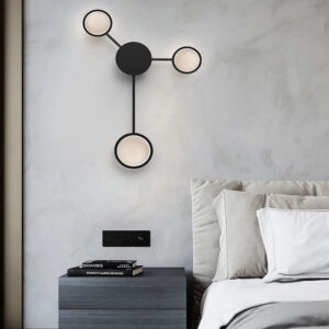 Lampa Ścienna Geometryczna Punktowa Nowoczesna