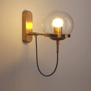 Lampa Ścienna Octopus Arm Vintage