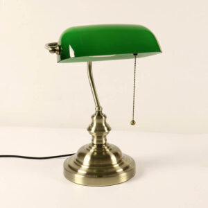 Lampa Stołowa Banker Vintage Kolorowa