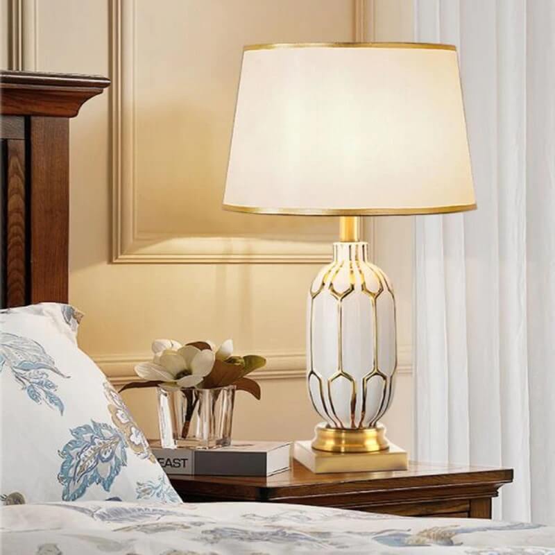 Lampa Stołowa Ceramiczna LukLoy Vintage - obrazek 4