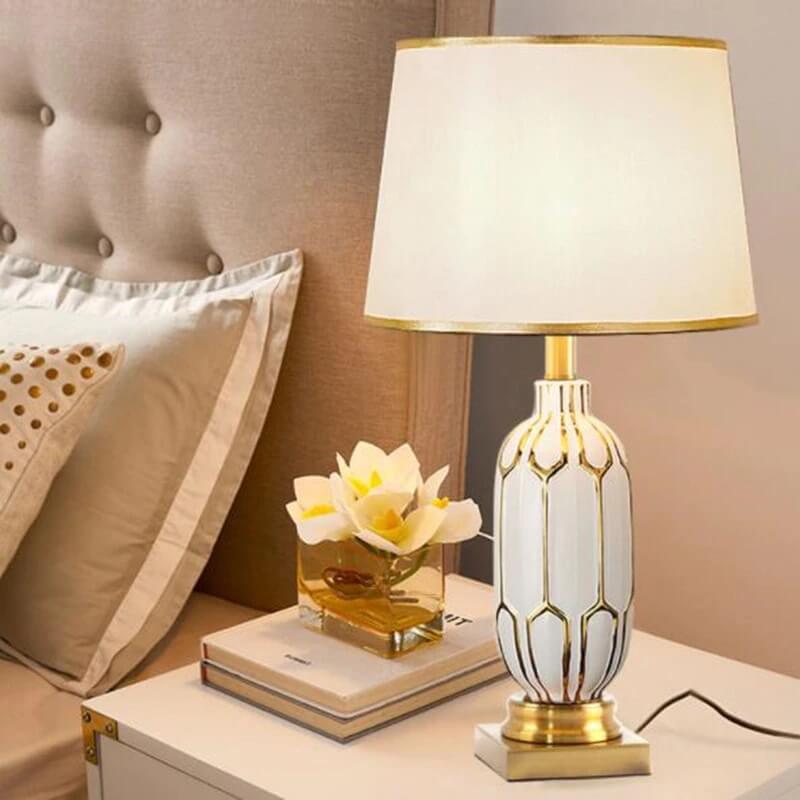 Lampa Stołowa Ceramiczna LukLoy Vintage - obrazek 5