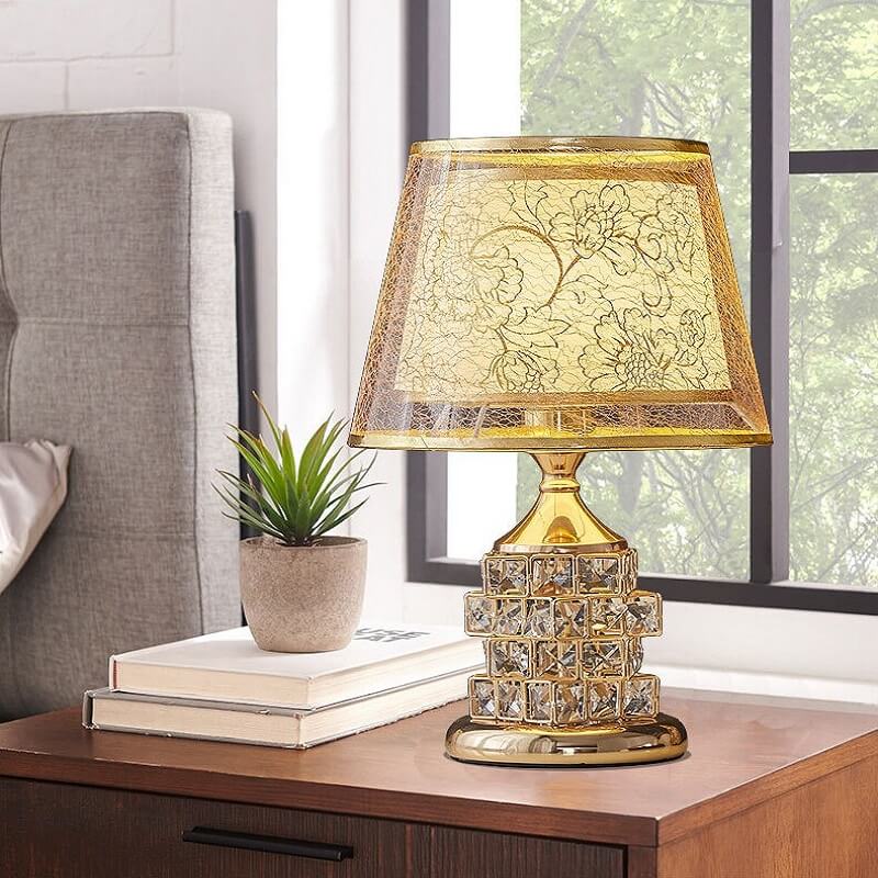 Lampa Stołowa Kryształowa Kostka Rubika Glamour - obrazek 8