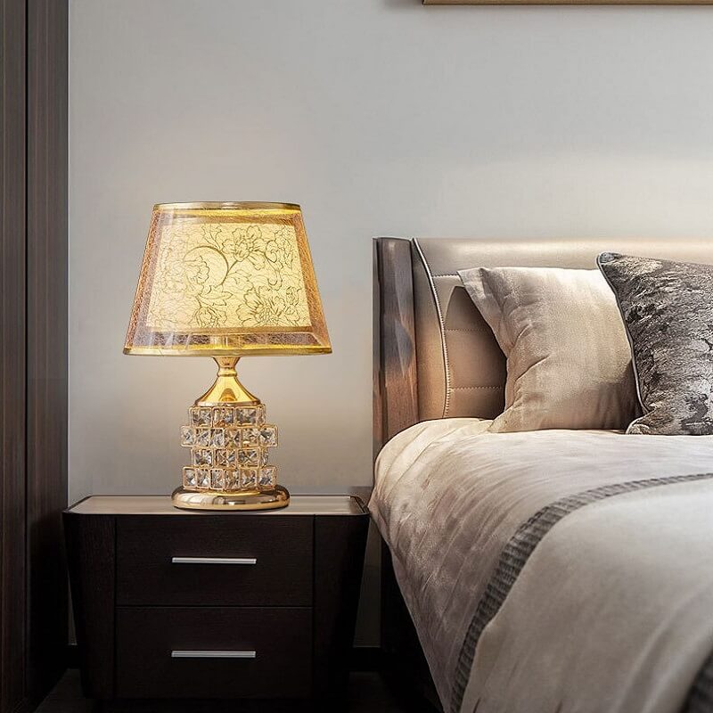 Lampa Stołowa Kryształowa Kostka Rubika Glamour - obrazek 10