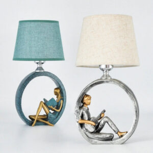 Lampa Stołowa Reading Girl Art Deco