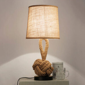 Lampa Stołowa Rope Rustykalna Lina
