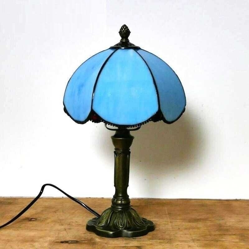 Lampa Stołowa Tiffany Vintage Kolorowa - obrazek 3