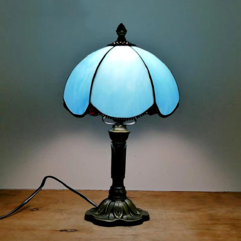 Lampa Stołowa Tiffany Vintage Kolorowa - obrazek 2