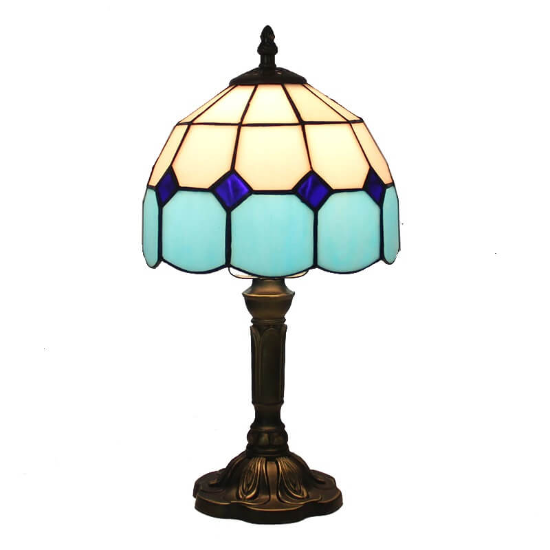 Lampa Stołowa Tiffany Vintage Mozaika - obrazek 2