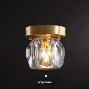Lampa Sufitowa Kryształowa LED Moonshadow Elegancka