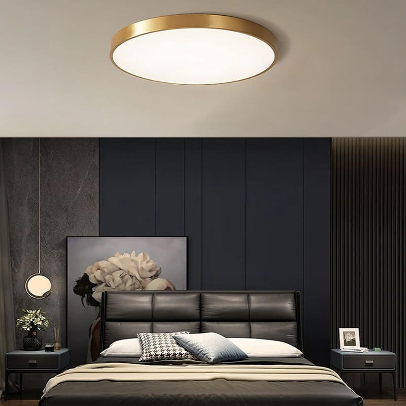 Lampa Sufitowa Plafon Classic Złota Klasyczna - obrazek 2