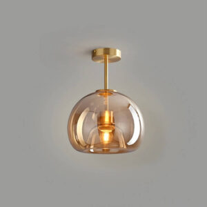 Lampa Sufitowa Szklana Globe Glass Vintage