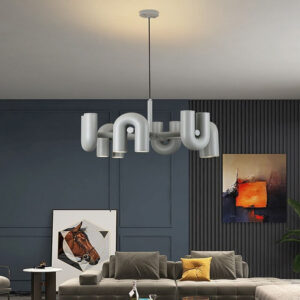 Lampa Wisząca Cirkus Terracotta Art Deco