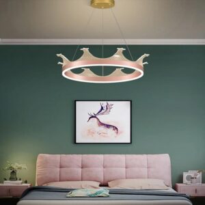 Lampa Wisząca Korona LED Nowoczesna I Elegancka