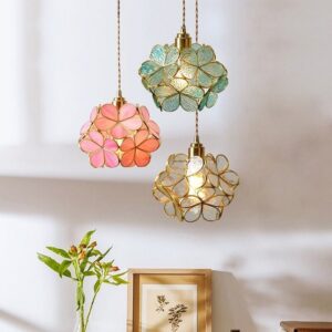 Lampa Wisząca Kwiat Wiśni Art Deco