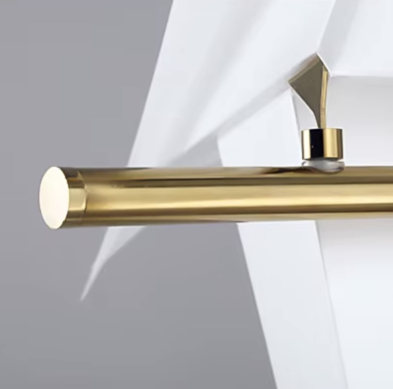 Lampa Wisząca Ptak Origami Obręcz art deco