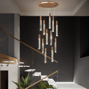 Lampa Wisząca Punktowa Nowoczesna Kryształy LED