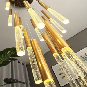 Lampa Wisząca Punktowa Podłużne Bąbelki LED Cosmo